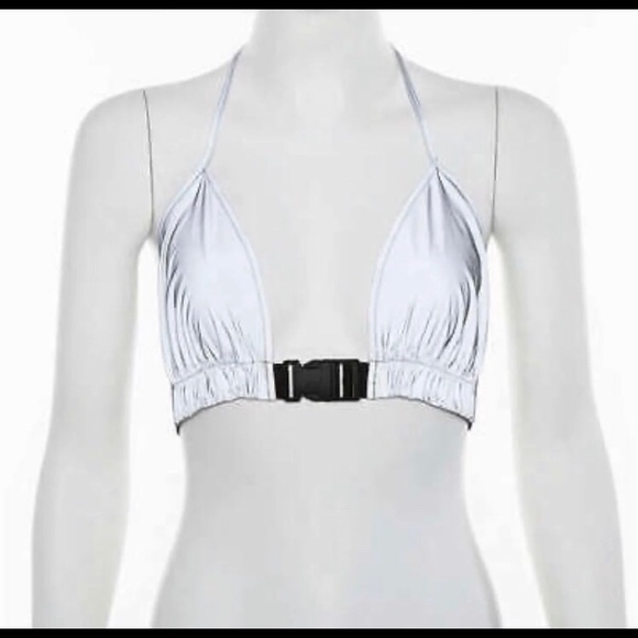 Reflective crop top - Picture 5 of 6